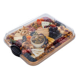 Farberware Build-a-Board 38cm x 28cm Rectangular Bamboo Board with Lid