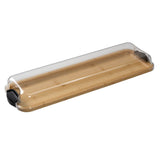 Farberware Build-a-Board 17.5cm x 56cm Rectangular Bamboo Platter with Lid