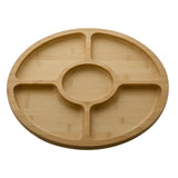 Farberware Build-a-Board 35.5cm Round Divided Serving Board with Lid