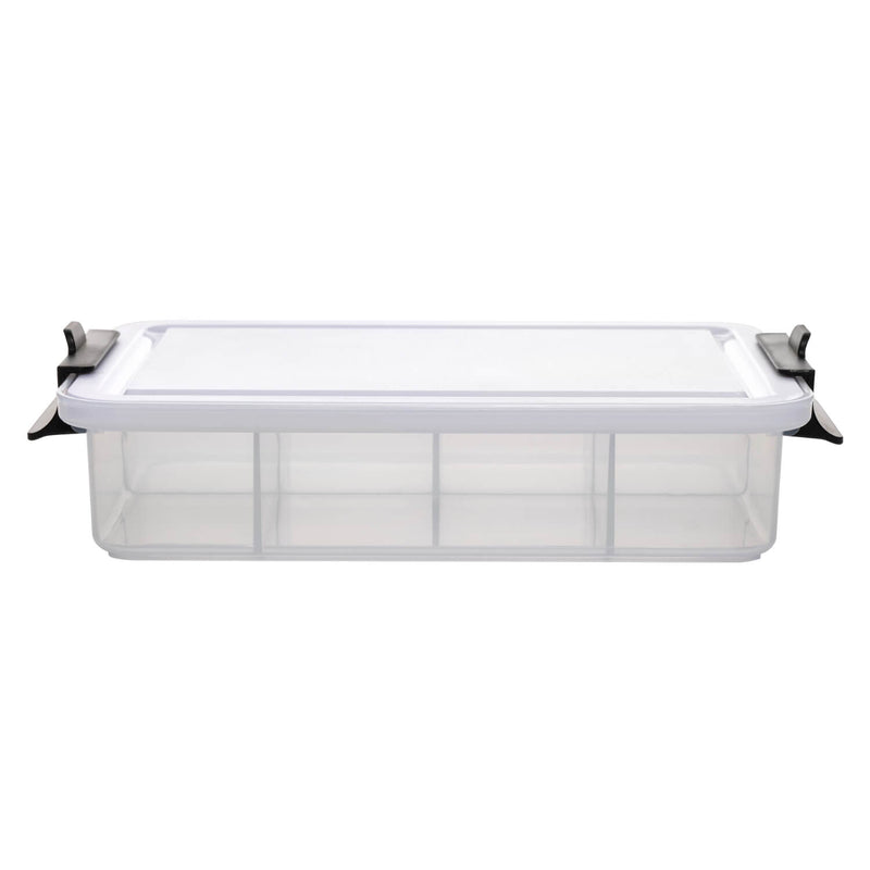 Farberware Build-a-Board 20cm x 32cm Snacklebox Polypropylene Board with Lid - Small