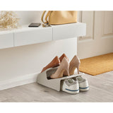 Joseph Joseph Shoe-In Space-Saving Shoe Rack - Ecru