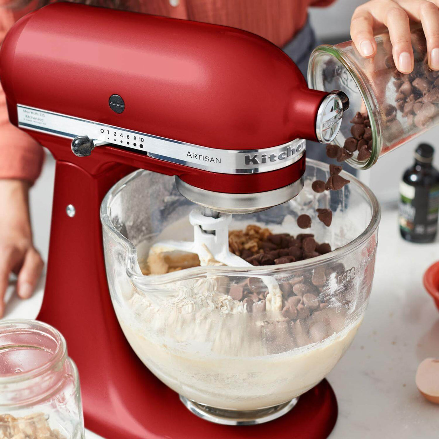 Buy KitchenAid | 125 Artisan Tilt-Head Stand Mixer - Empire Red