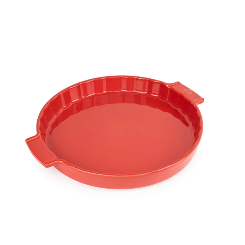 Peugeot Appolia 30cm Ceramic Tart Dish - Red