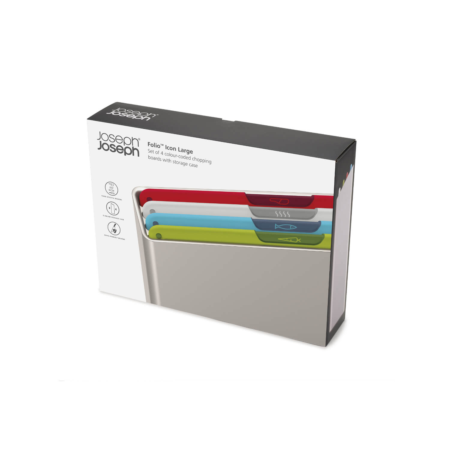 Buy Joseph Joseph | Folio Icon 4-Piece Chopping Board Set - Large ...