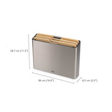 Joseph Joseph Folio Steel Bamboo 3-Piece Chopping Board Set