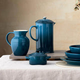 Le Creuset Stoneware Cafetiere - Deep Teal