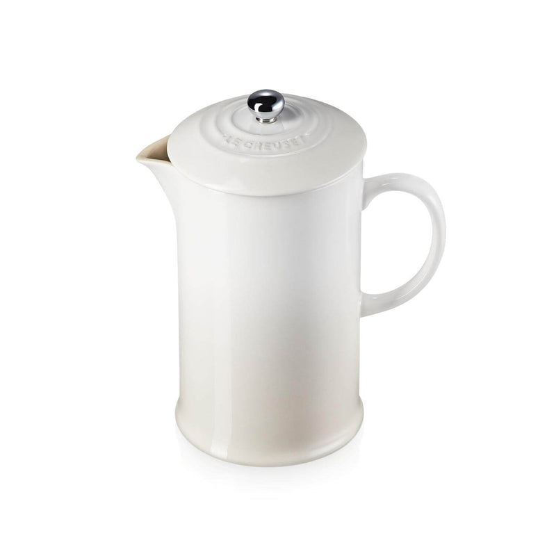 Le Creuset Stoneware Cafetiere - Meringue