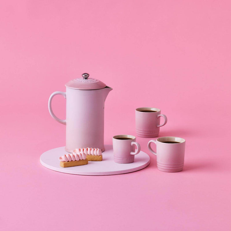 Le Creuset Stoneware Cafetiere - Shell Pink