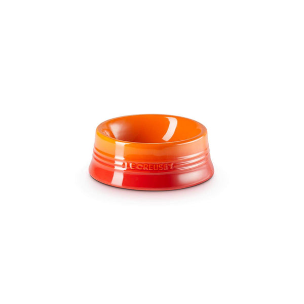 Le Creuset Stoneware 18cm Medium Pet Bowl - Volcanic