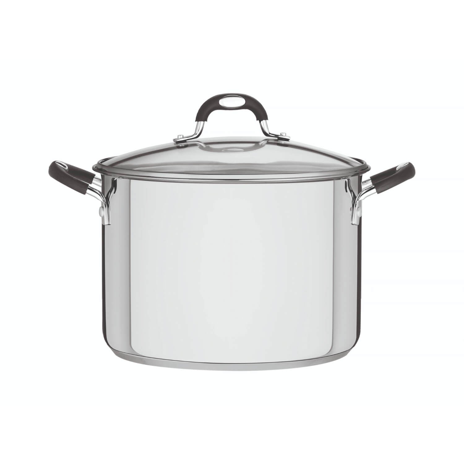 Buy Tramontina Astro Silicone S/S Tri-Ply Stock Pot with Glass Lid ...
