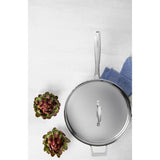Tramontina Grano 30cm Tri-Ply Stainless Steel Saute Pan with Lid