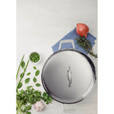 Tramontina 30cm Grano 3-Ply Stainless Steel Saute Pan with Lid