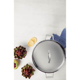 Tramontina 30cm Grano 3-Ply Stainless Steel Saute Pan with Lid