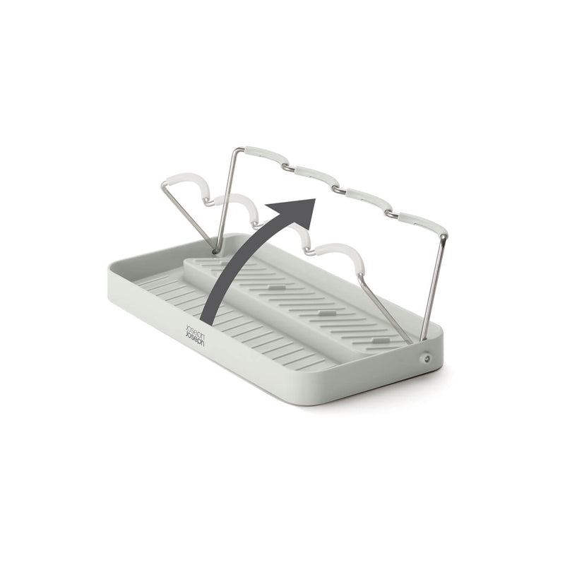 Joseph Joseph DrySmart™ Folding Bottle Drying Rack - Stone