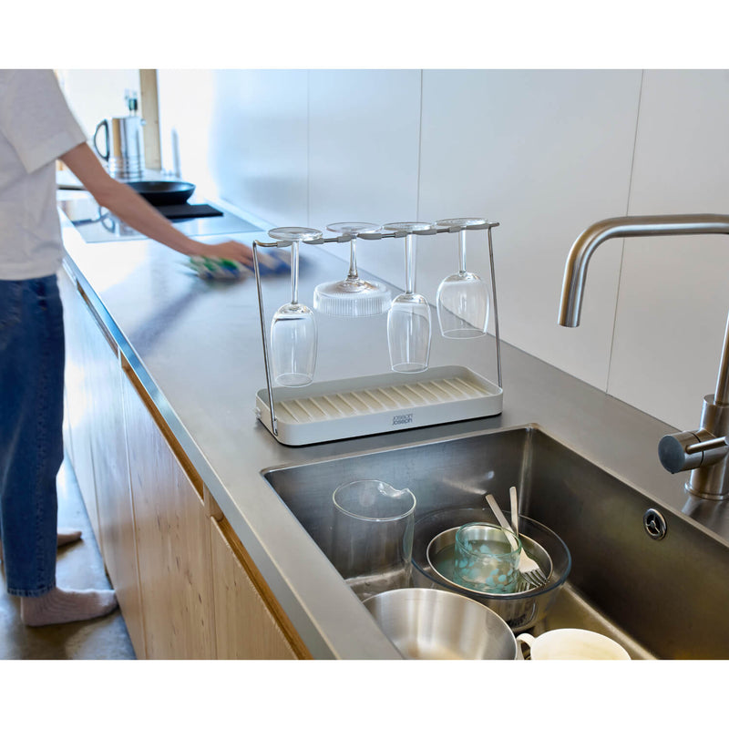 Joseph Joseph DrySmart™ Folding Wine Glass Drying Rack