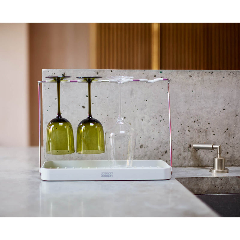 Joseph Joseph DrySmart™ Folding Wine Glass Drying Rack