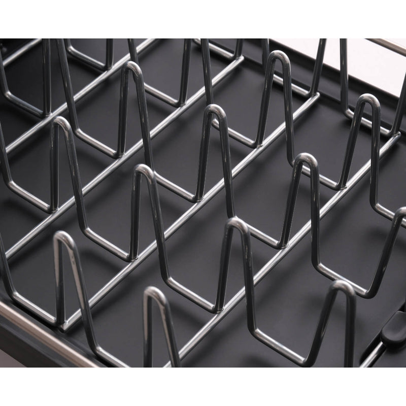 Joseph Joseph Extend™ Slim Expandable Stainless Steel Dish Rack - Grey