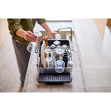 Joseph Joseph Extend™ Steel Plus Expandable Dish Drainer with Wine Rack - Black