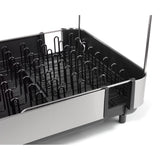 Joseph Joseph Extend™ Steel Plus Expandable Dish Drainer with Wine Rack - Black