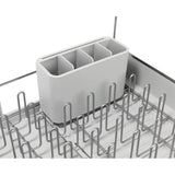 Joseph Joseph Extend™ Steel Plus Expandable Dish Drainer with Wine Rack - Light Stone