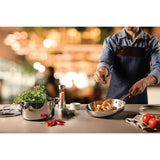 Tramontina Grano 3-Ply Stainless Steel 26cm Frying Pan with Spatula