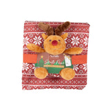 Scruffs Santa Paws Blanket & Reindeer Gift Set - Red