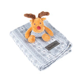 Scruffs Santa Paws Blanket & Reindeer Gift Set - Grey