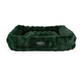 Scruffs Festive Fur 90cm x 70cm Box Bed - Green