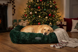 Scruffs Festive Fur 90cm x 70cm Box Bed - Green