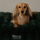 Scruffs Festive Fur 80cm x 60cm Mattress - Green