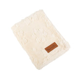 Scruffs Snowflake Shimmer Pet Blanket - Cream
