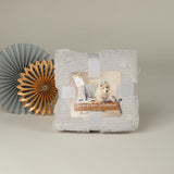 Scruffs Snowflake Shimmer Pet Blanket - Taupe