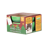 Scruffs Winters Tail 13cm Stoneware Food & Saucer Gift Set - Green
