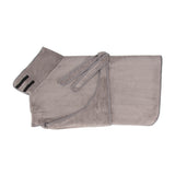 Scruffs Expedition Deluxe Noodle & Microfribe Dog Drying Coat - X-Large - Storm Grey