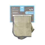 Scruffs Expedition Deluxe Noodle & Microfibre Dog Drying Coat - Small - Khaki Green