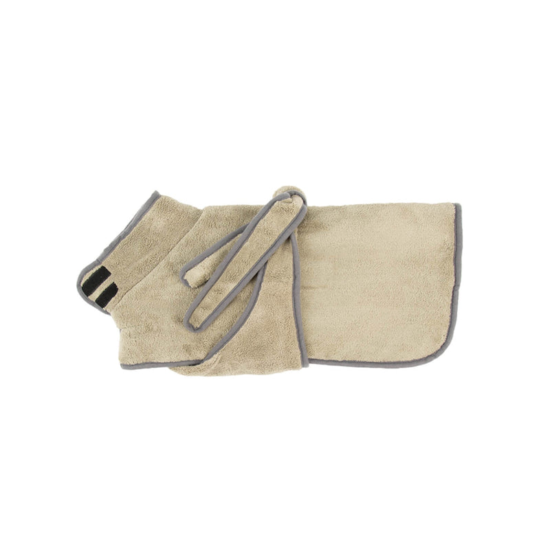 Scruffs Expedition Deluxe Noodle & Microfibre Dog Drying Coat - Small - Khaki Green