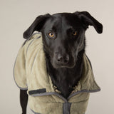 Scruffs Expedition Deluxe Noodle & Microfibre Dog Drying Coat - Large - Khaki Green
