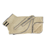 Scruffs Expedition Deluxe Noodle & Microfibre Dog Drying Coat - Large - Khaki Green