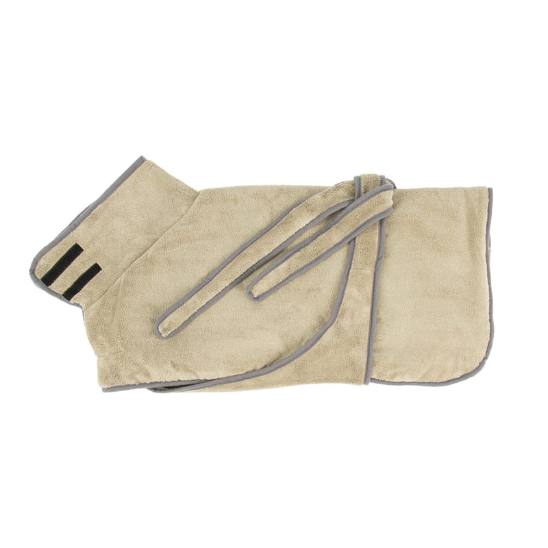 Scruffs Expedition Deluxe Noodle & Microfibre Dog Drying Coat - Large - Khaki Green