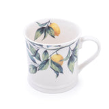 Candlelight Tankard Mug - Mediterranean Lemon - White