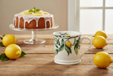 Candlelight Tankard Mug - Mediterranean Lemon - White