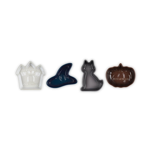 Le Creuset Stoneware Halloween Mini Dishes - Set of 4
