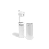 Joseph Joseph EasyStore™ Concealed Toilet Roll Holder - Gloss White