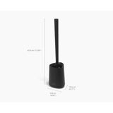 Joseph Joseph Flex™ 360 Lite Toilet Brush - Matte Black
