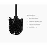 Joseph Joseph Flex™ 360 Lite Toilet Brush - Matte Black