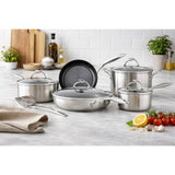 Circulon S Series 5-Piece Non-Stick Cookware Set & Slotted Turner - Stainless Steel