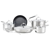 Circulon S Series 5-Piece Non-Stick Cookware Set & Slotted Turner - Stainless Steel