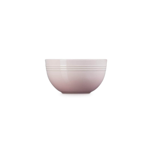 Le Creuset 12cm Round Stoneware Snack Bowl - Shell Pink