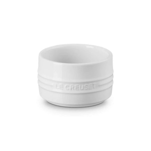 Le Creuset Stoneware Stackable Ramekin - White