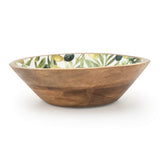 Candlelight 25cm Mango Wood Bowl - Olives